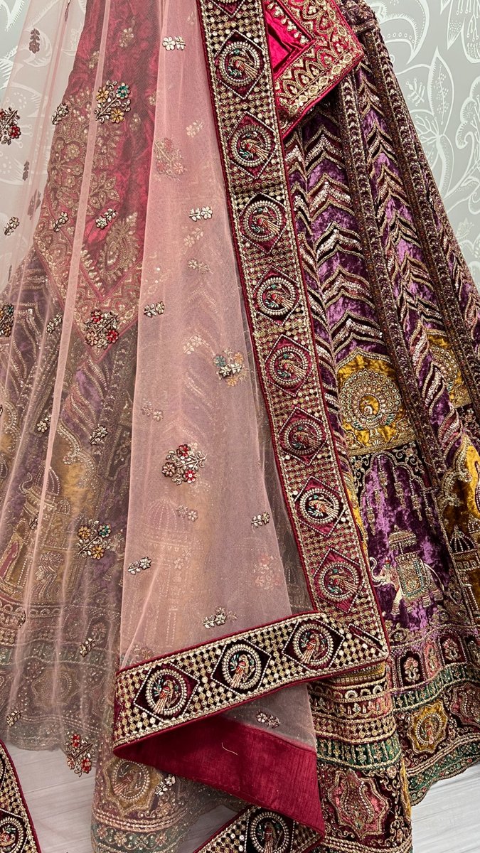 Anjani Art Heavy Bridal Lehenga 2578 Design 4
