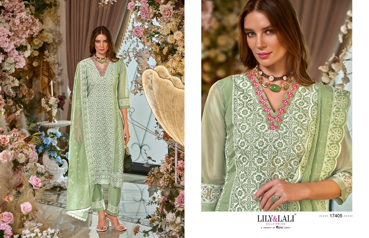 LILY & LALI SUMMER BLOSSOM 17401 TO 17406 5