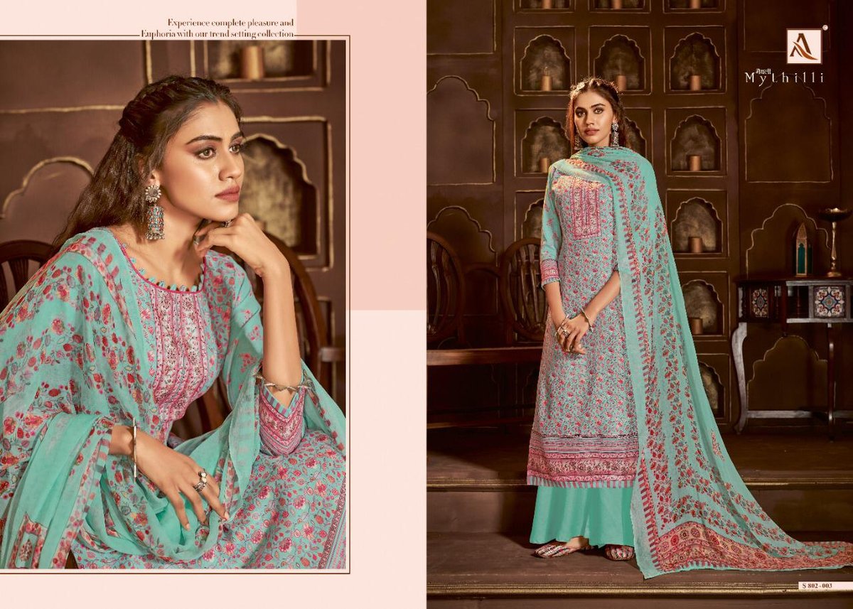 Alok Suits Mythilli 802-001 to 802-010 Series 3