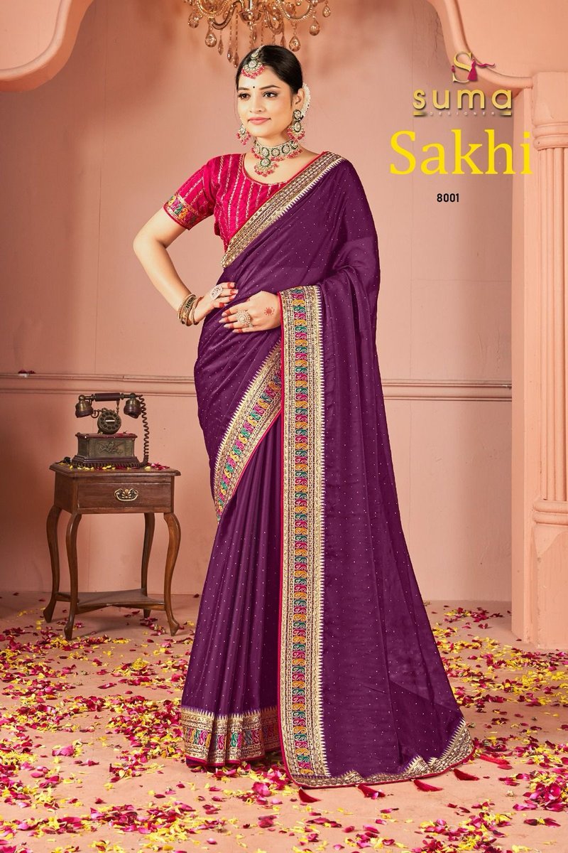 SUMA DESIGNER SAKHI 8001 TO 8009 SERIES 1