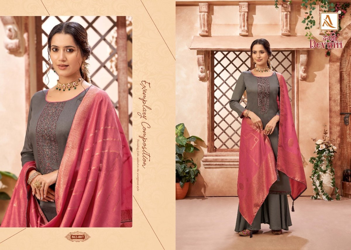 Alok Suits Devmii 862-001 to 862-008 Series 7