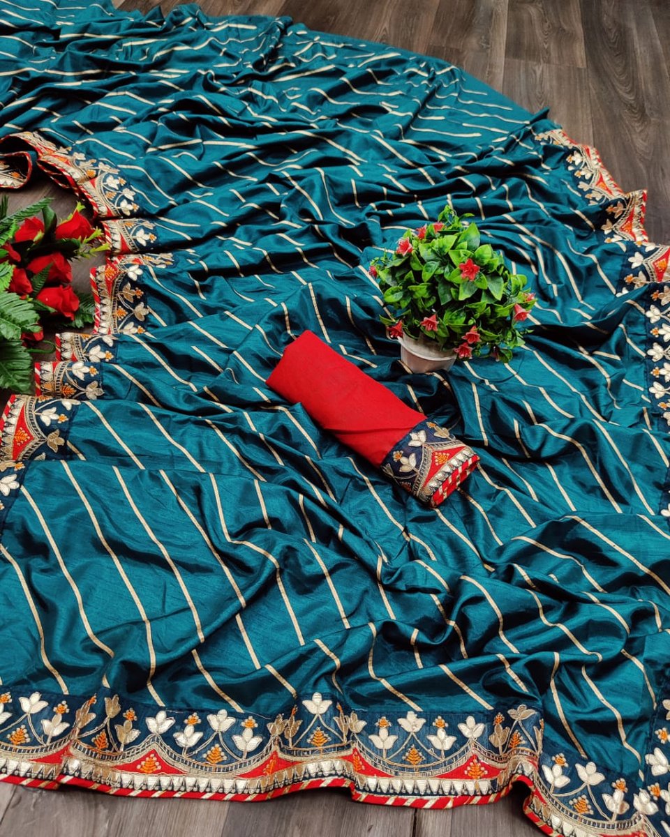 Bollywood Gotta Patti Designer Saree Colors 5
