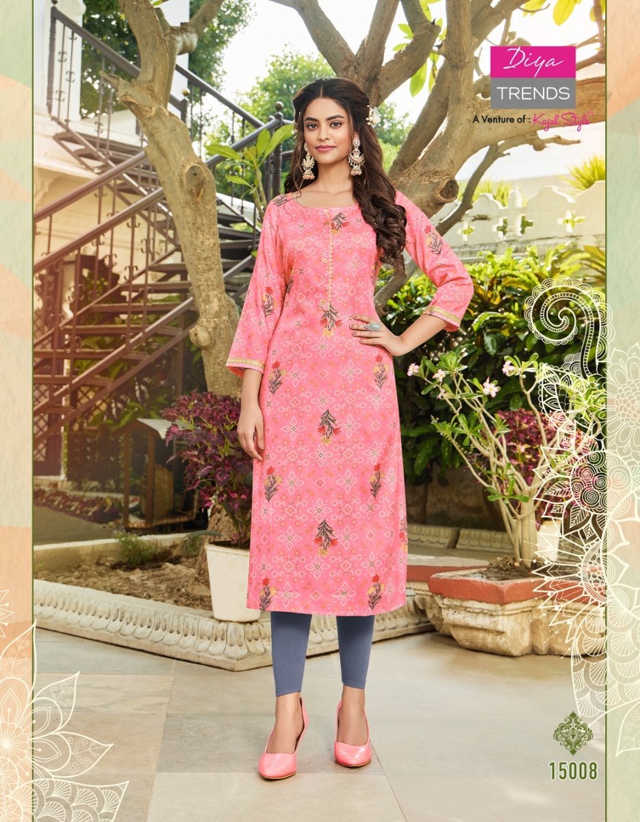 Diya Trends Garden City Vol-15 15001-15014 Series 8