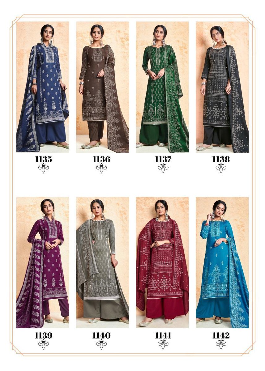 Bipson Prints Ruhi 1135-1142 Series 9