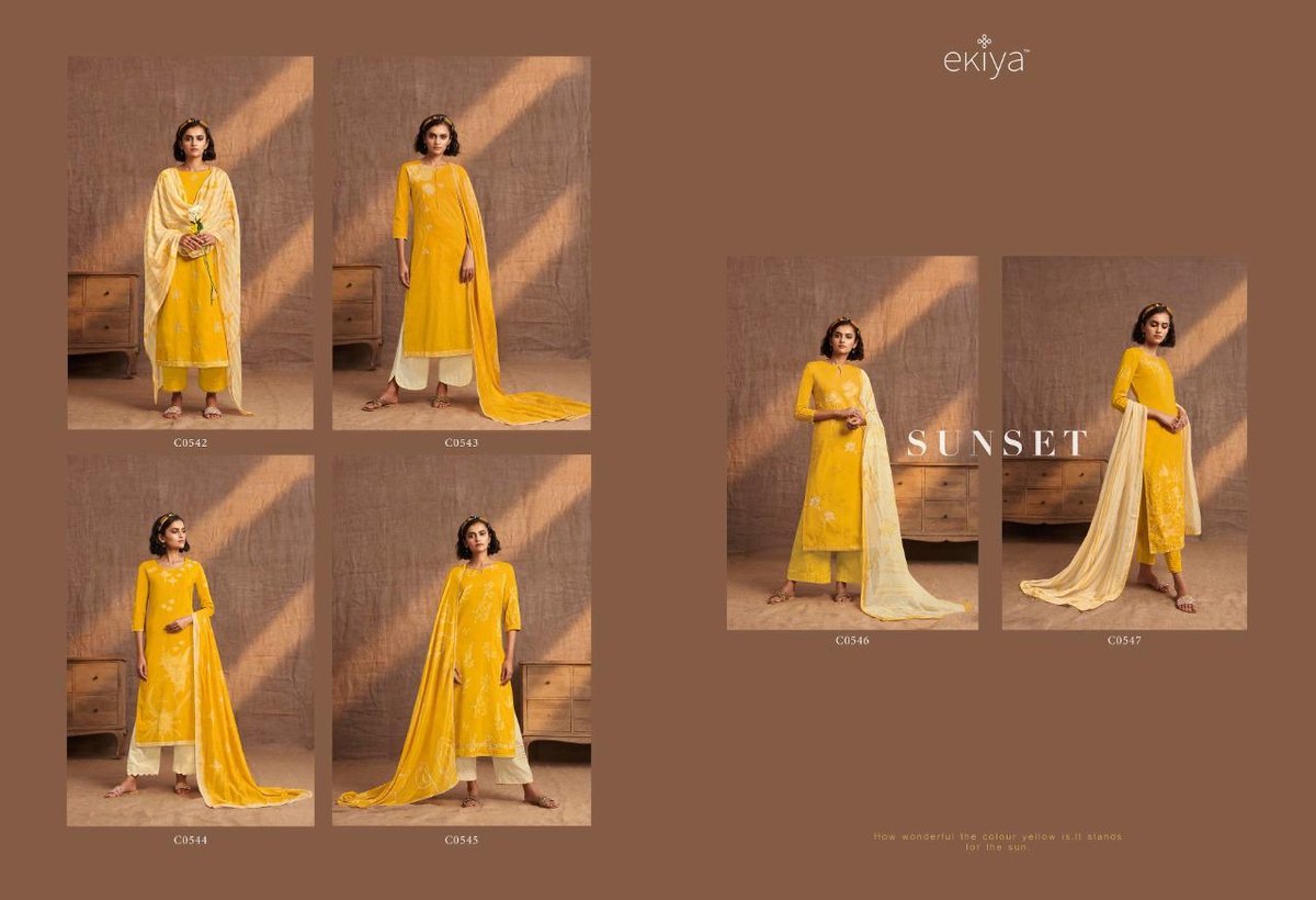 Ganga Ekiya Sunset 542-547 Series 7