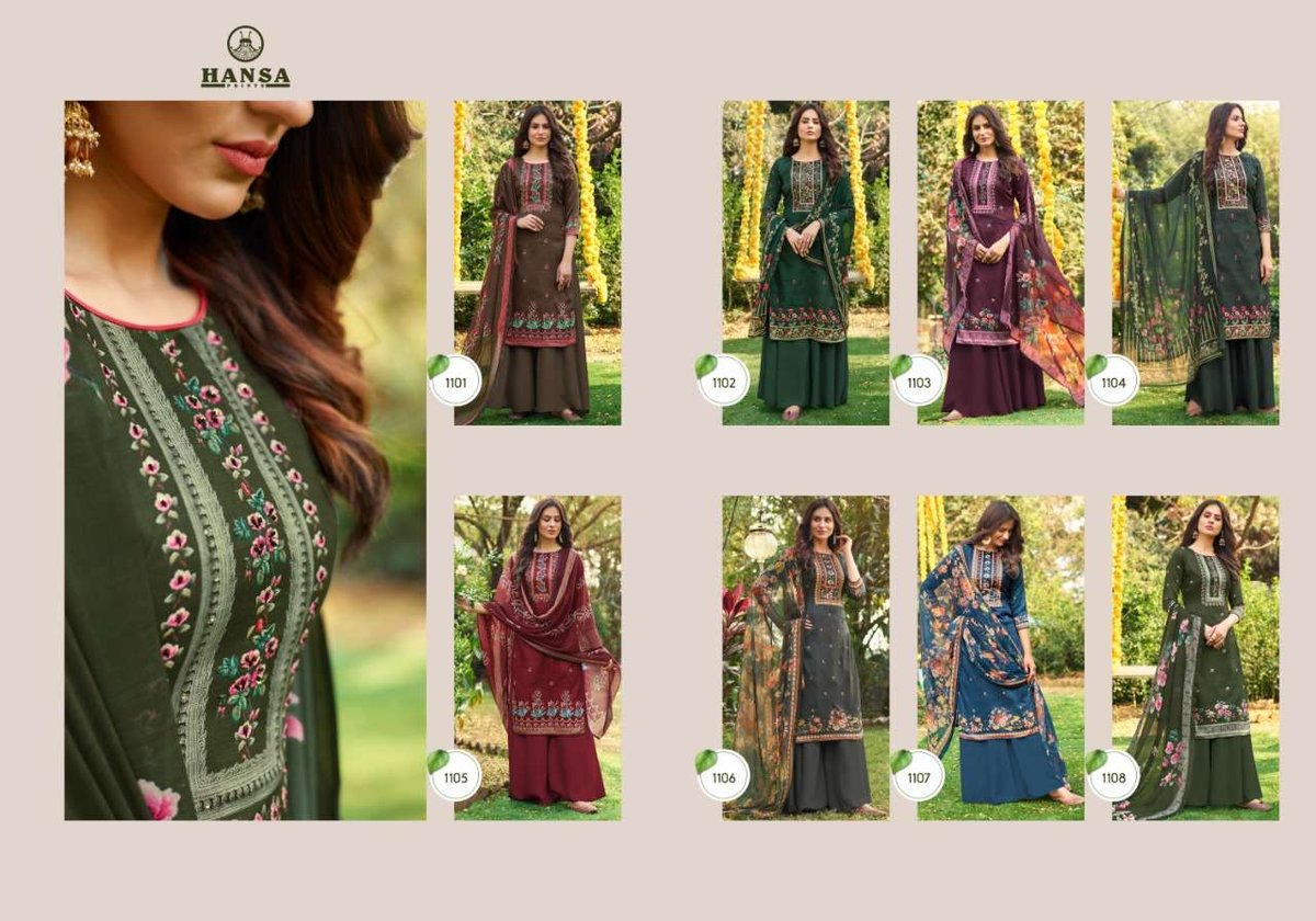 Hansa Prints Anushka 1101-1108 Series 9