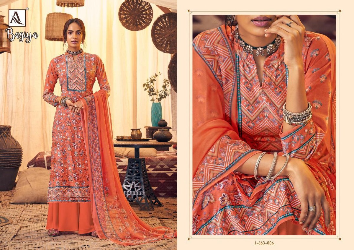 Alok Suits Bagiya 663-001-663-008 Series 6