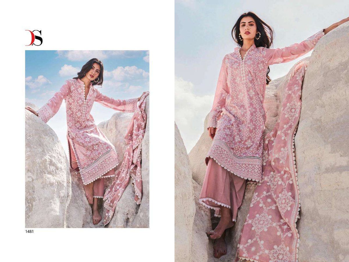 Deepsy Suits Lawnkari Vol-22 1481-1487 Series 1