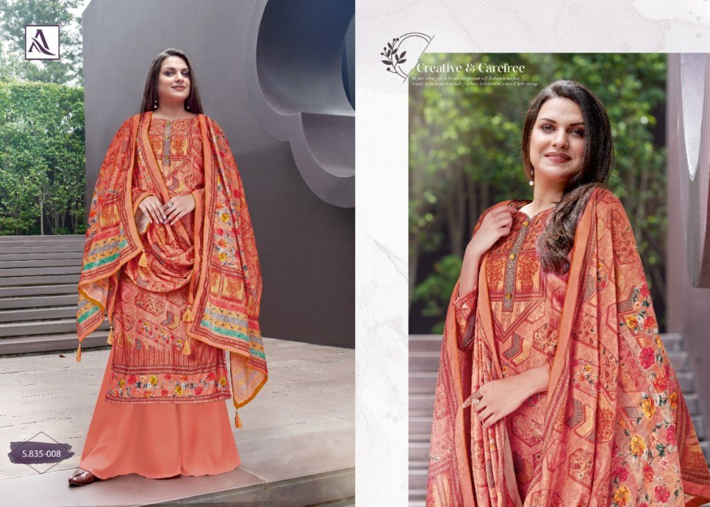 Alok Suits Gulnar 835-001 to 835-008 Series 8