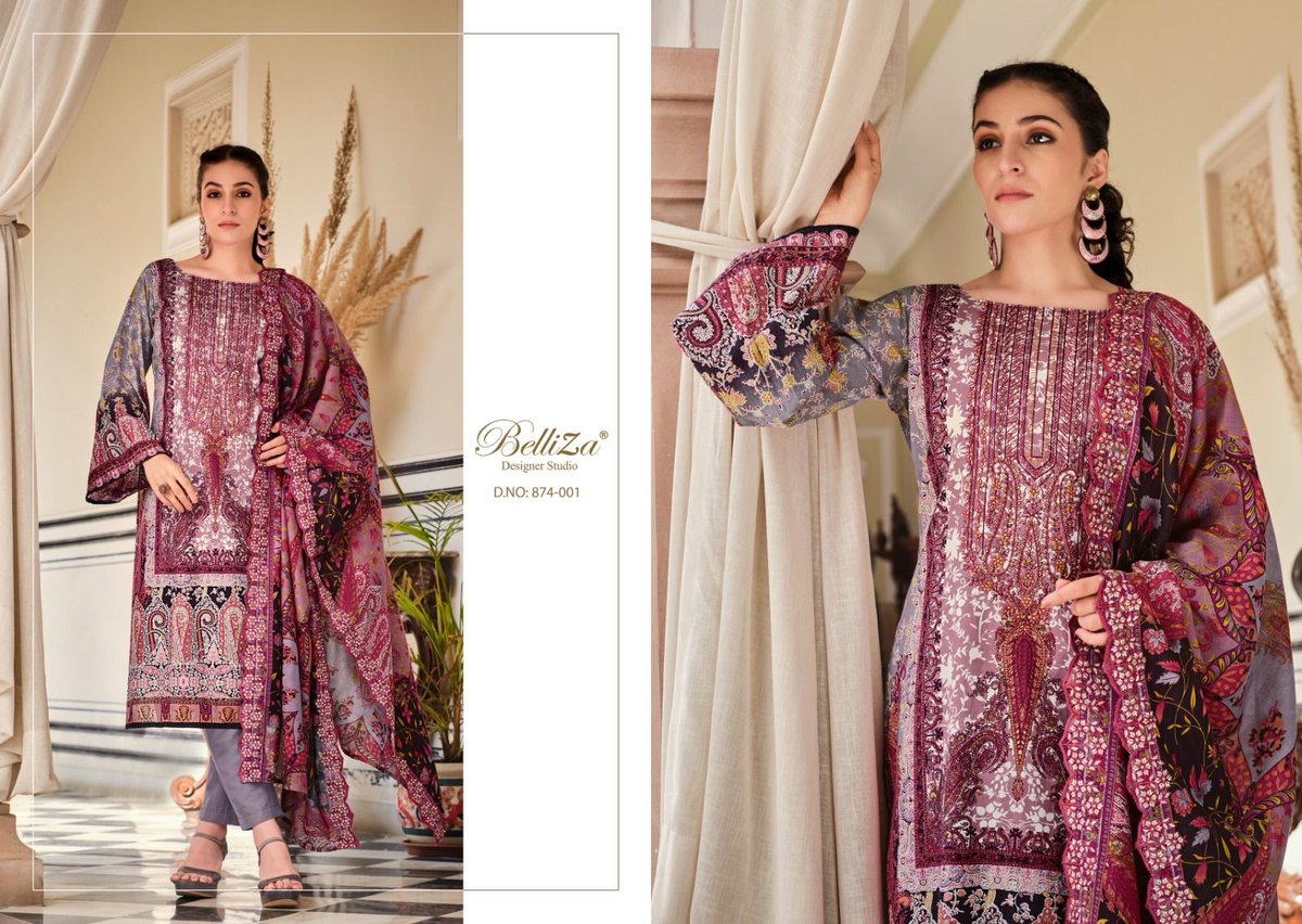 BELLIZA GUZARISH VOL 2  874-001 TO 874-008 SERIES 1