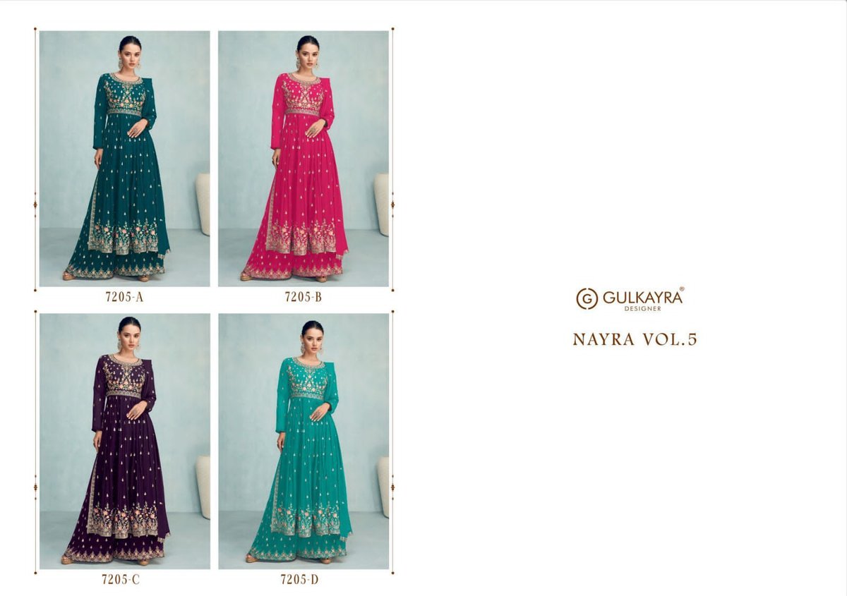 Gulkayra Designer Nayra Vol-5 7205 Colors 5
