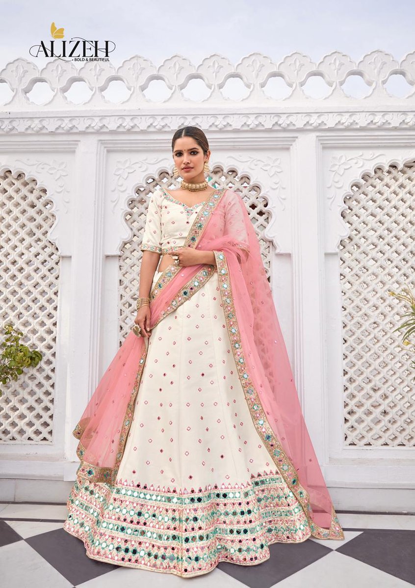 Alizeh Lehenga Mirror Maze 1012-1015 Series 2