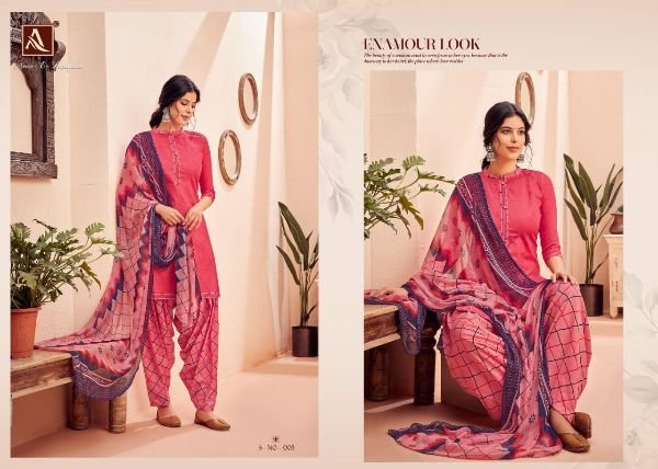Alok Suits Noor e Patiyala 540-001 to 540-010 Series 3