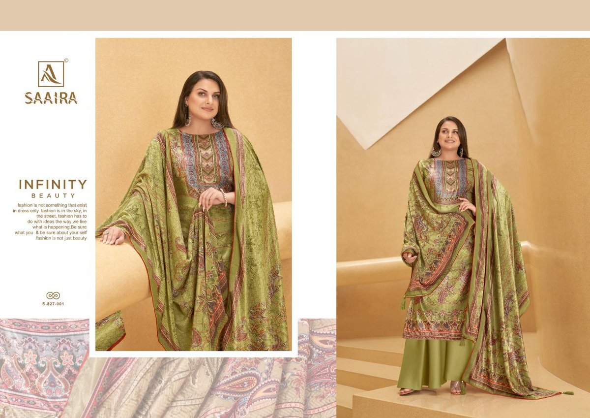 Alok Suits Saaira 827-001 to 827-008 Series 1
