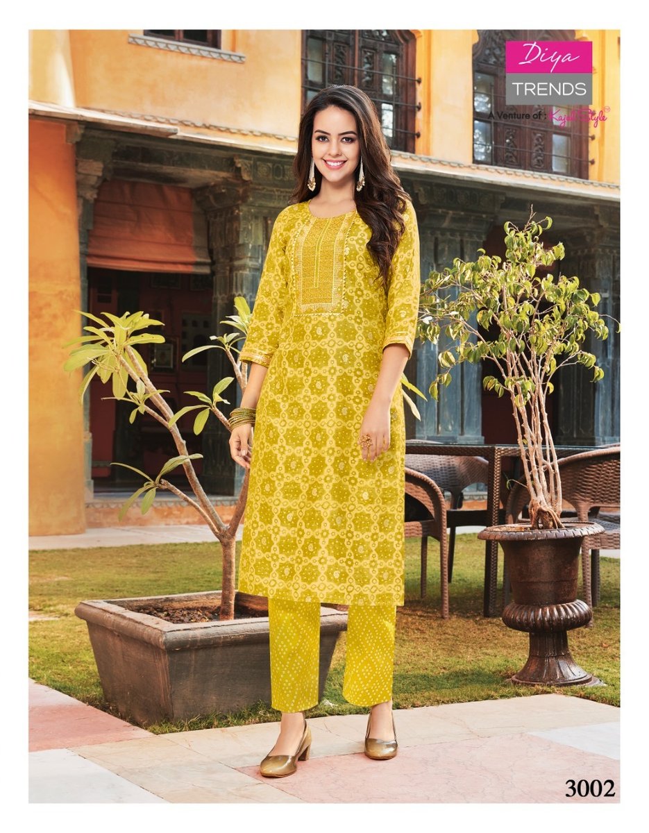 Diya Trends Goldy Vol-3 3001-3010 Series 2