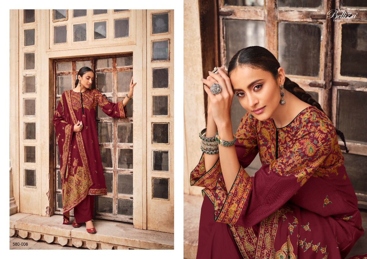 Belliza Designer Kashmiriyat 580-001 to 580-010 Series 8