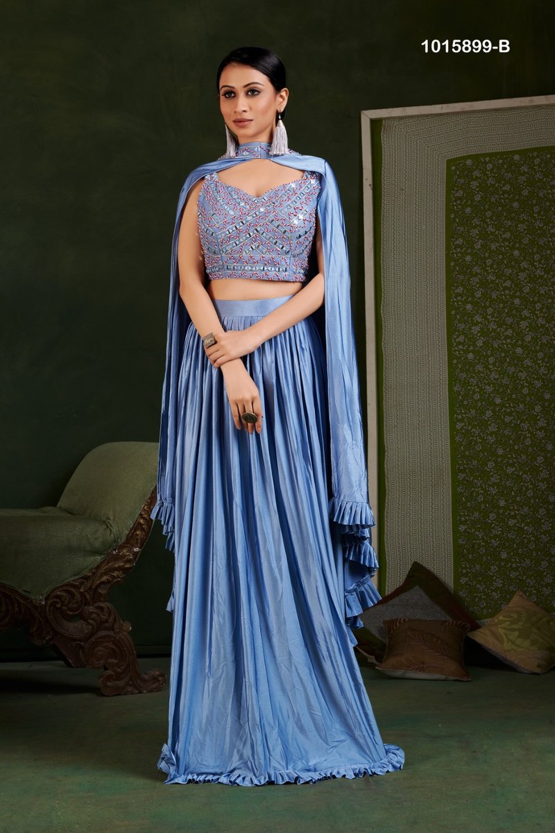 Aamoha Trendz Ready To Wear Designer Saree 1015899 Colors 4