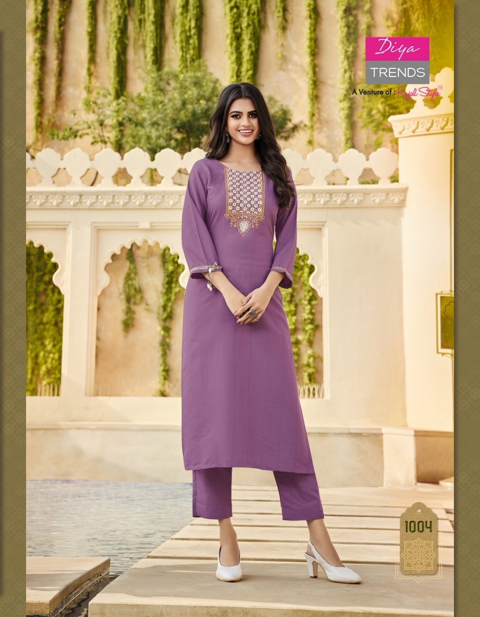 Diya Trends Mintra Vol-1 1001-1012 Series 4