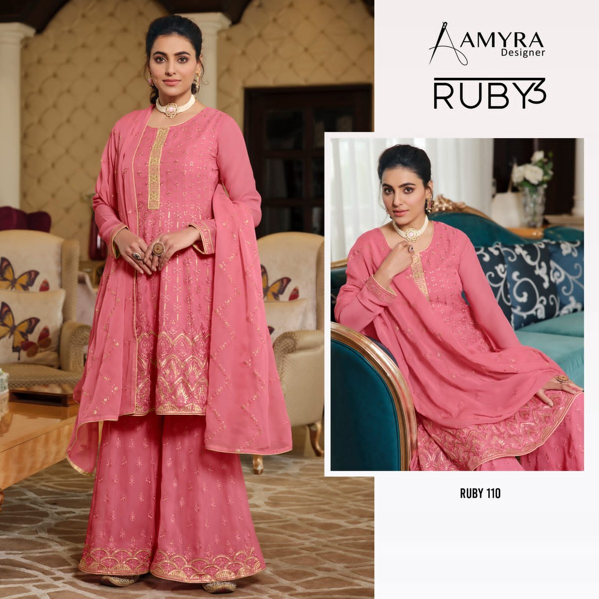 Amyra Designer Ruby Vol-3 110-113 Series 1