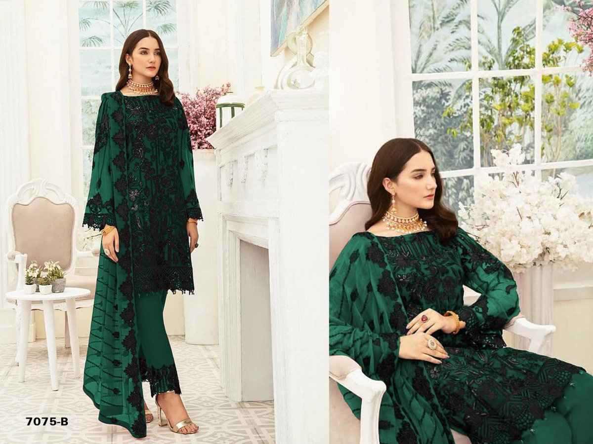 AGF 7075 Colors Pakistani Style Suits 2