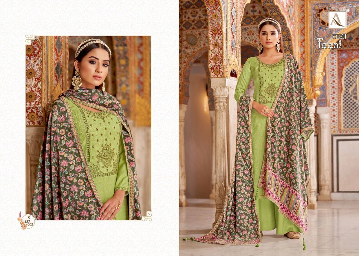 Alok Suits Taani 857-001 To 857-010 Series 1