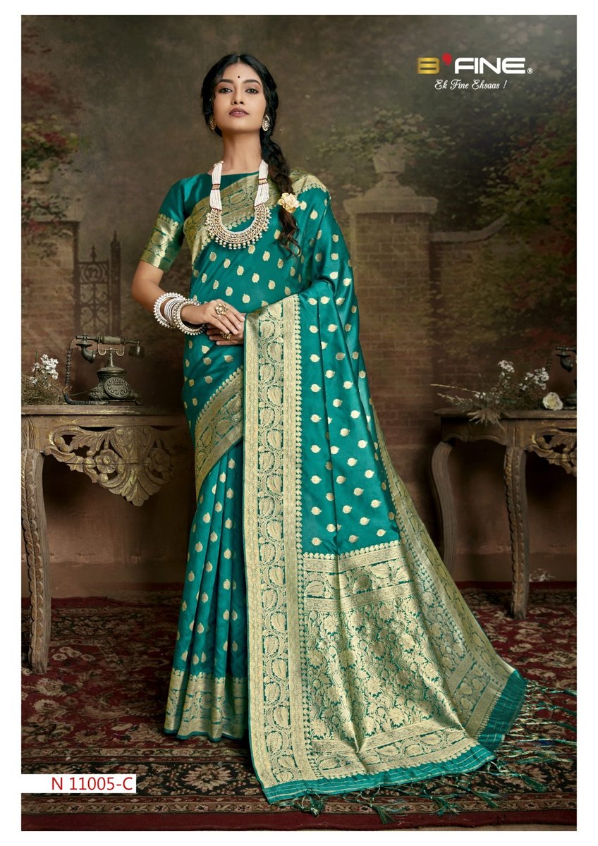 B Fine Saree All Time Hit Vol-2 11001-11005 Colors Series 10