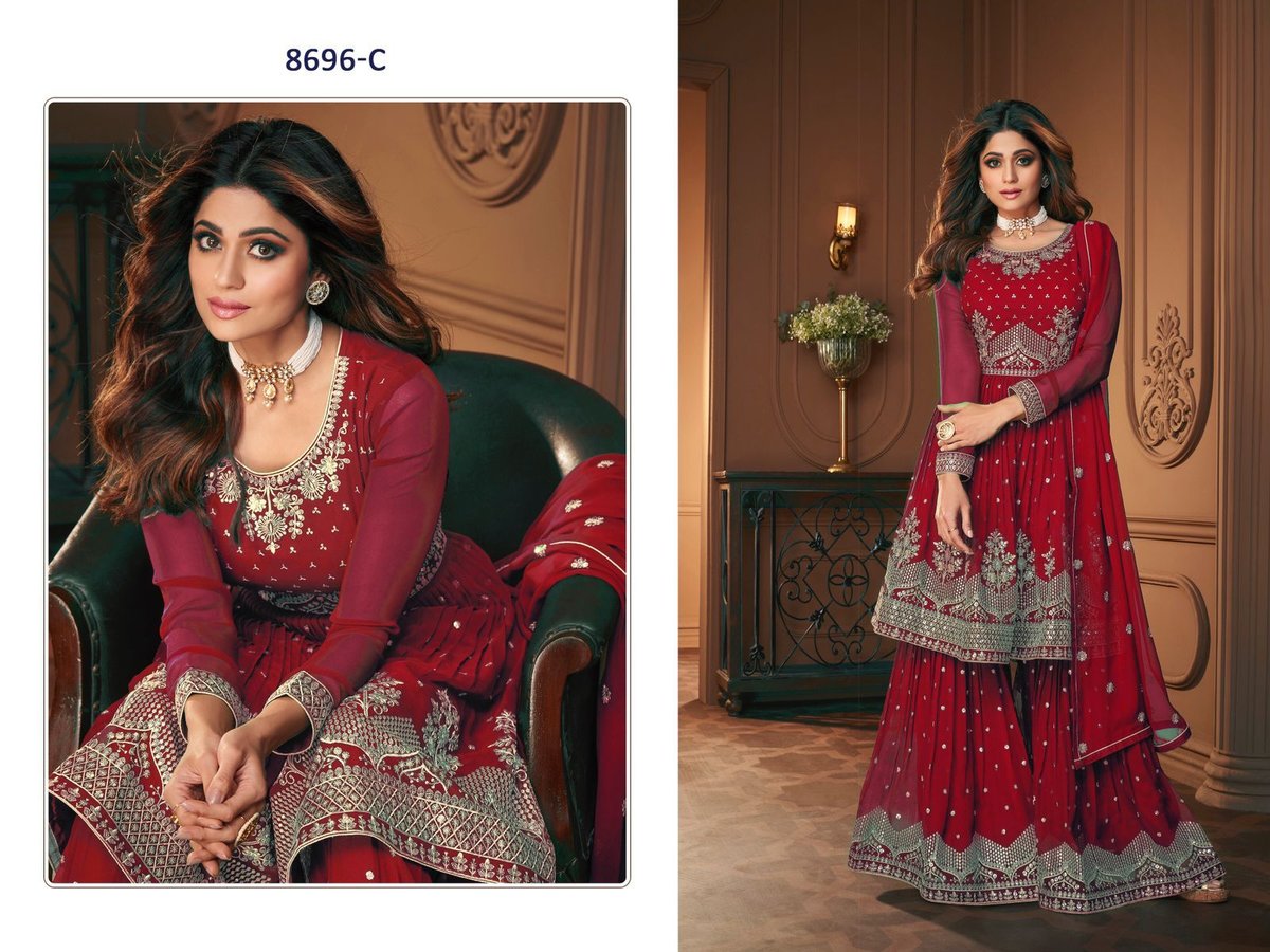 Aashirwad Creation Heroine 8696 Colors 7