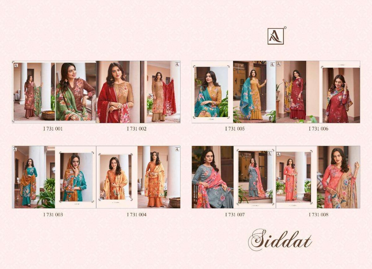 Alok Suit Siddat 1731-001 to 1731-008 Series 9