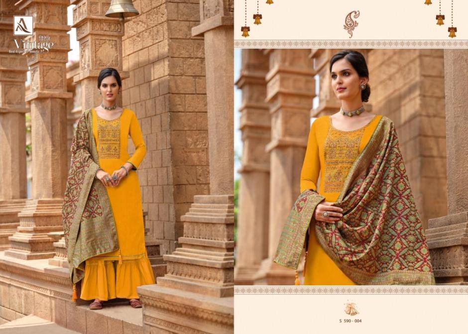 Alok Suits Vintage 590-001 to 590-008 Series 4