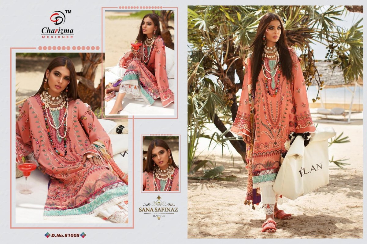 Charizma Designer Sana Safinaz 81001-81007 Series 5