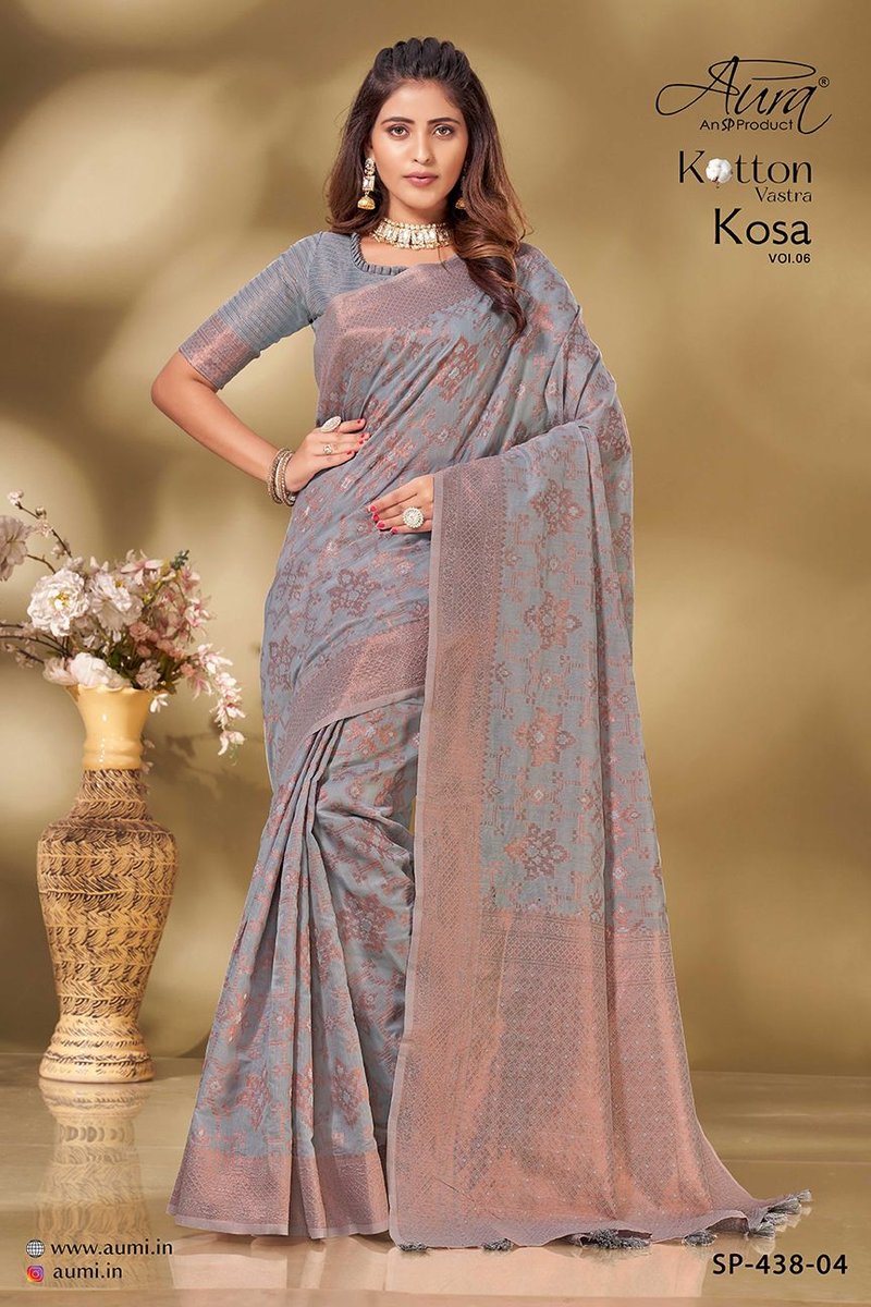 Aura Saree Kosa Vol-6 438-01 to 438-06 Series 4