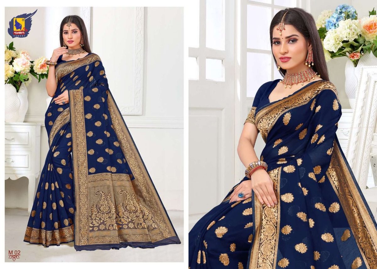 Ashika Saree Muskan M-01 to M-06 Series 2