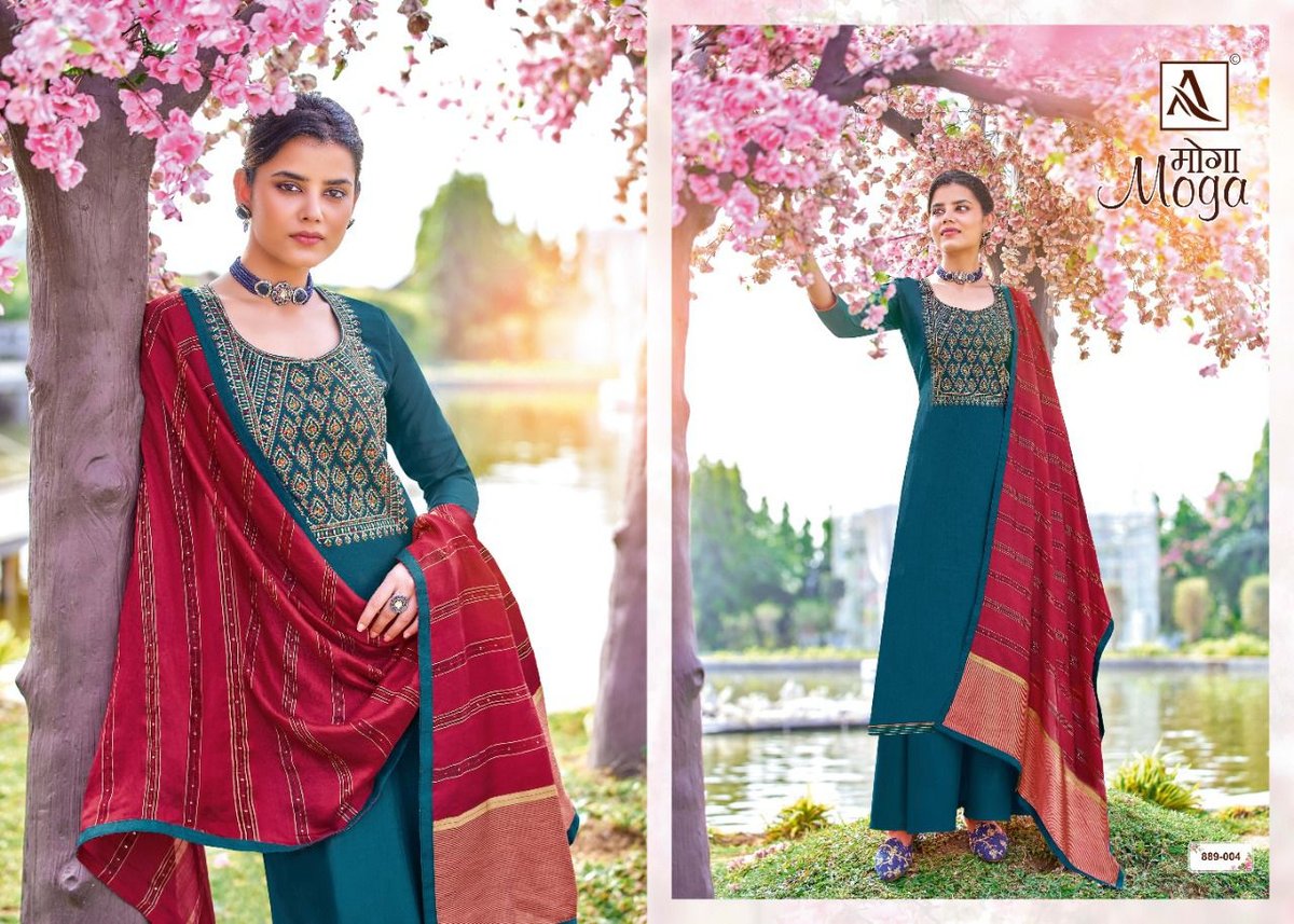 Alok Suit Moga 889-001 to 889-008 Series 4