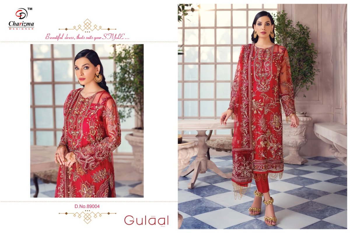Charizma Designer Gulal 89001-89004 Series 4