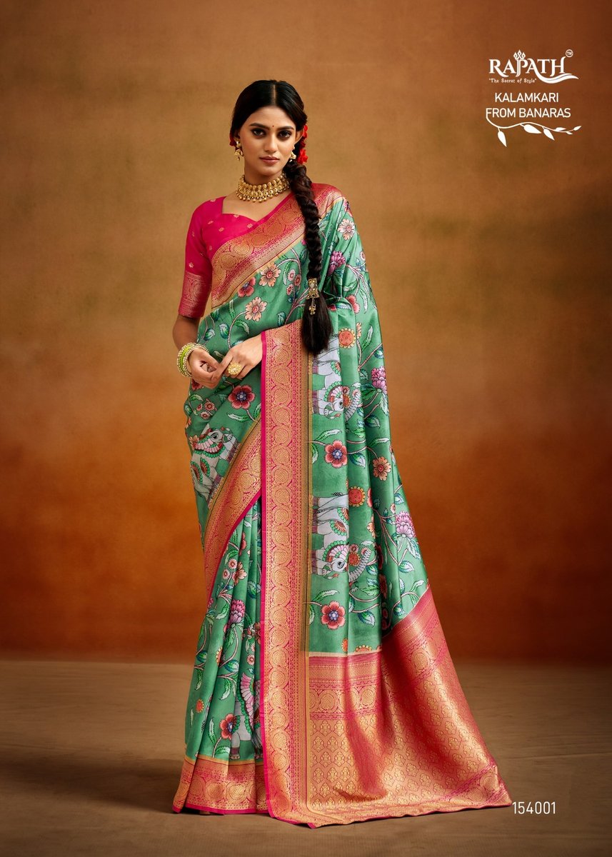 Rajpath Moghra Silk 154001-154008 Series 1