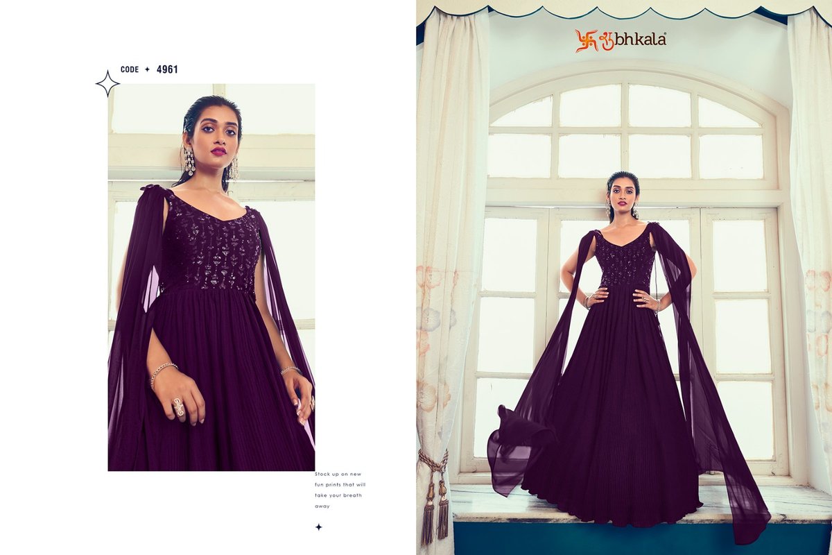Shubhkala Flory Vol-40 4961-4964 Series 1