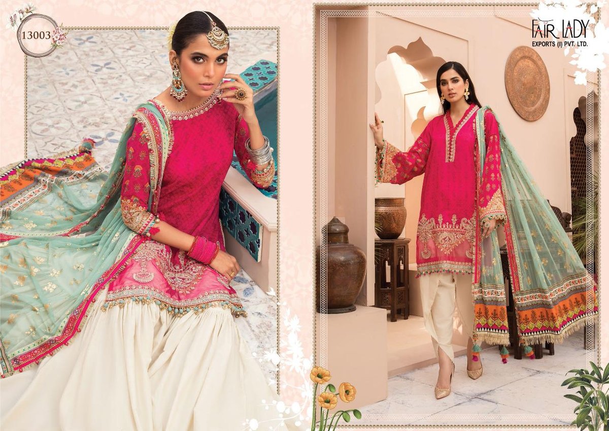 Fair Lady Maria B Lawn 13001-13007 Series 3