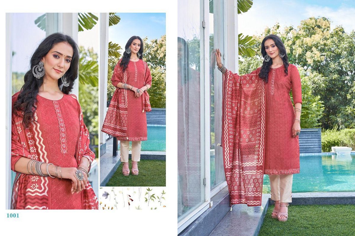 Hariyaali Fashion Khanak 1001-1006 Series 1