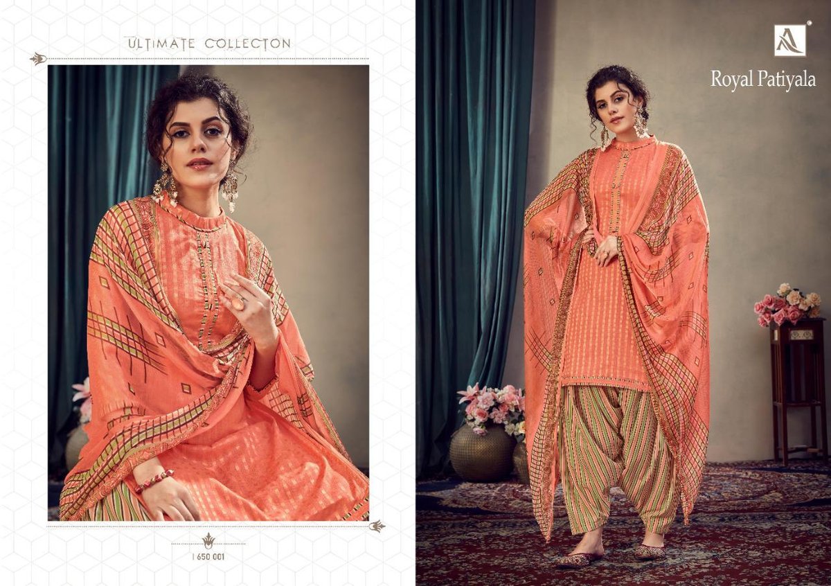 Alok Suit Royal Patiyala 650-001-650-010 Series 1