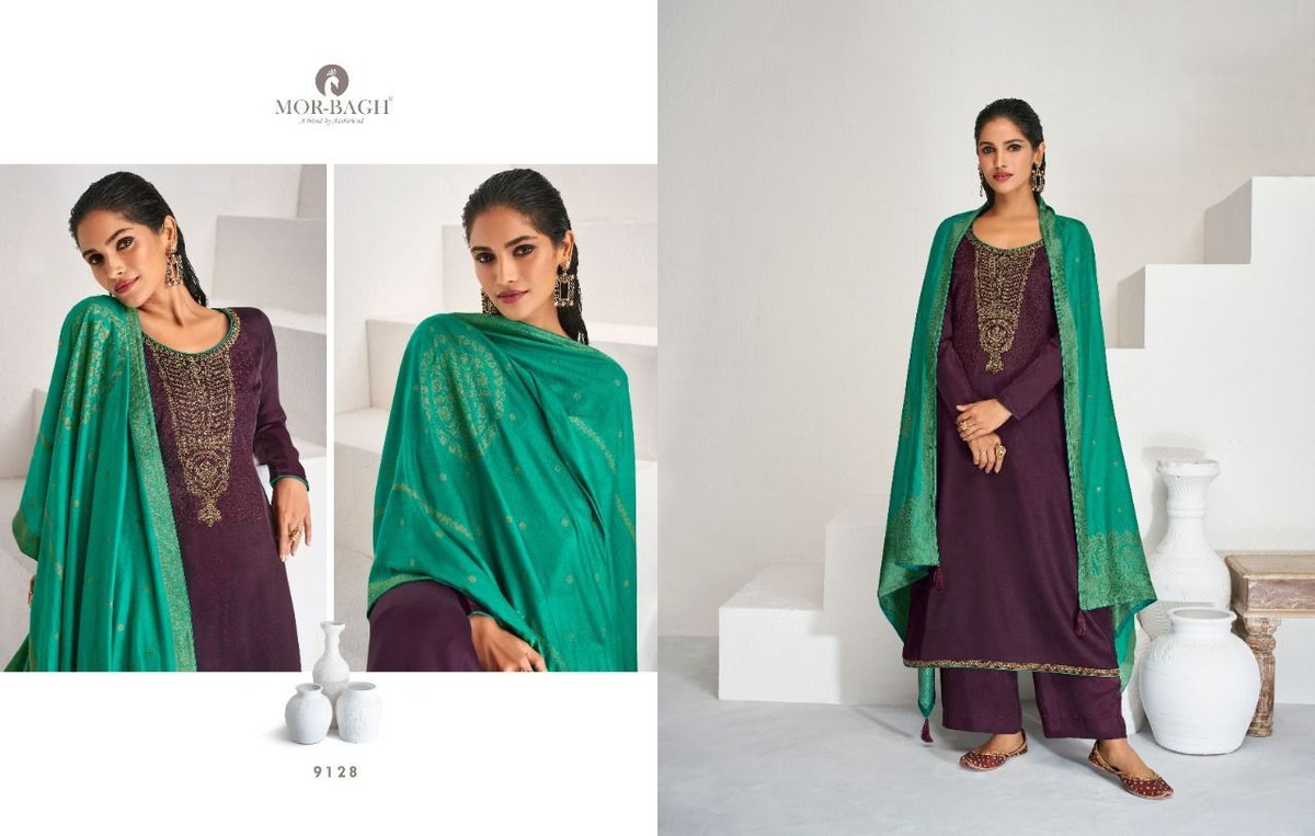 Aashirwad Creation Mor Bagh Sitara 9126-9131 Series 3