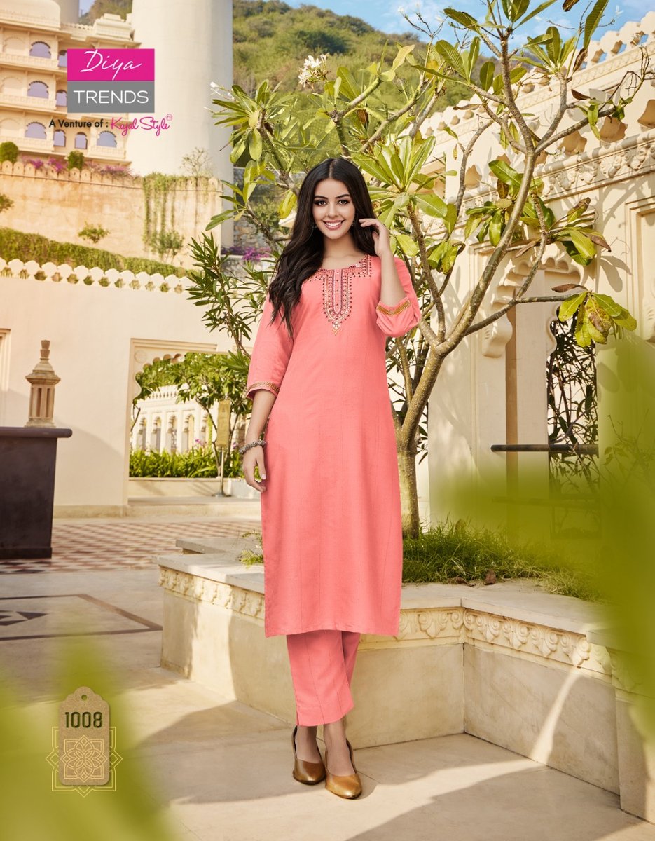 Diya Trends Mintra Vol-1 1001-1012 Series 8