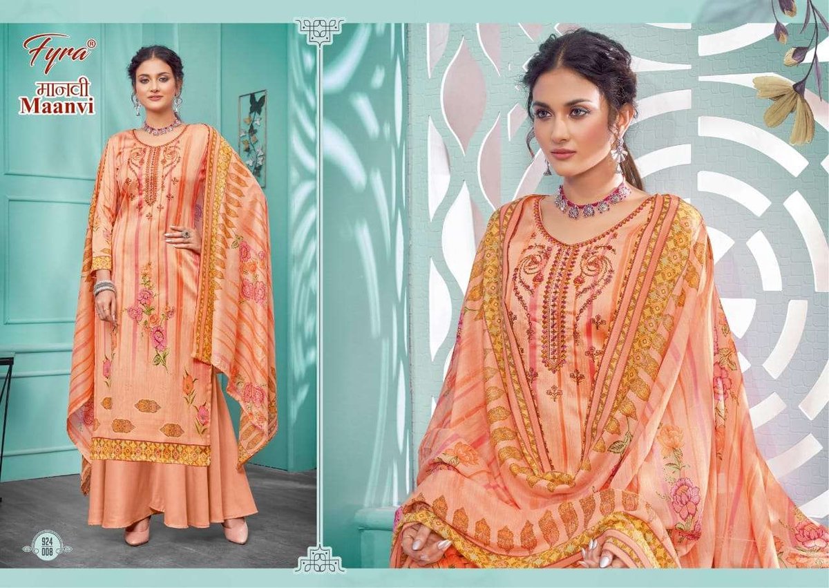 Alok Suit Fyra Maanvi 924-001 to 924-010 Series 8