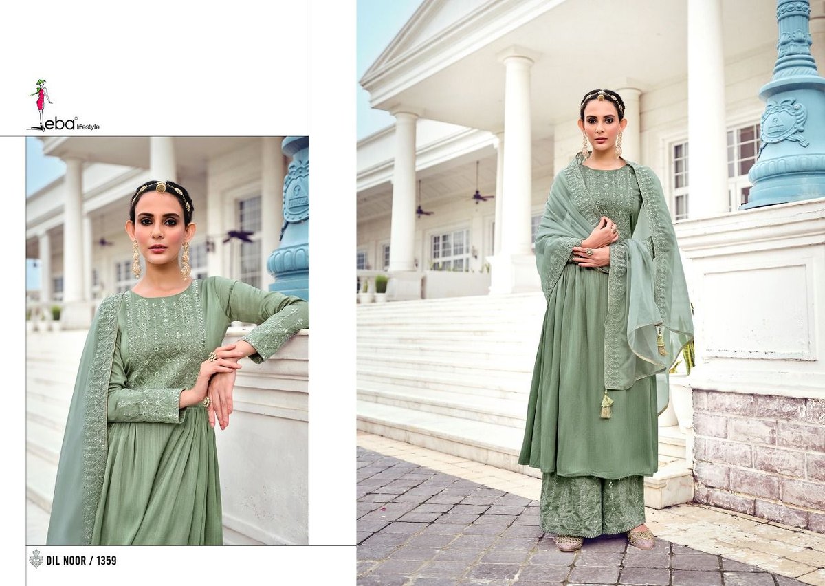 Eba Lifestyle Dil Noor Vol-2 1355-1360 Series 5