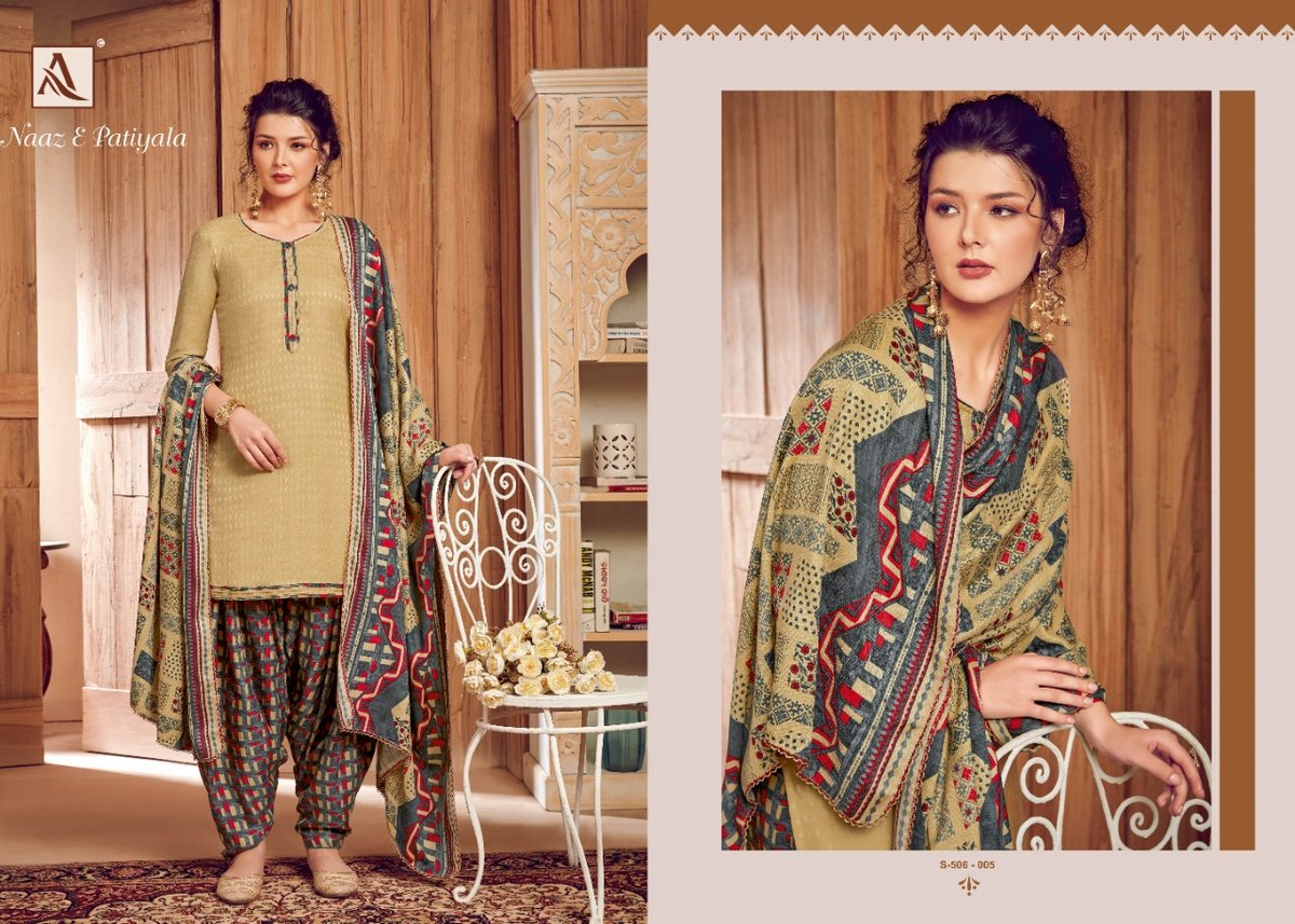 Alok Suits Naaz E Patiyala 506-001-506-010 Series 5