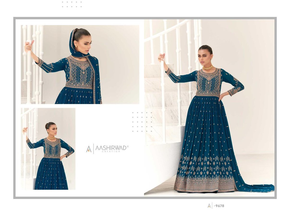 Aashirwad Creation 9675-9679 Series 4