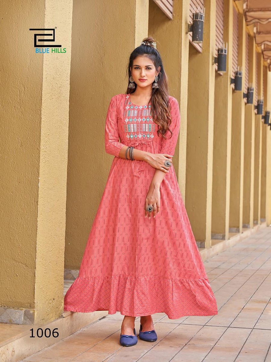 Blue Hills Sizzling Gown 1001-1008 Series 6