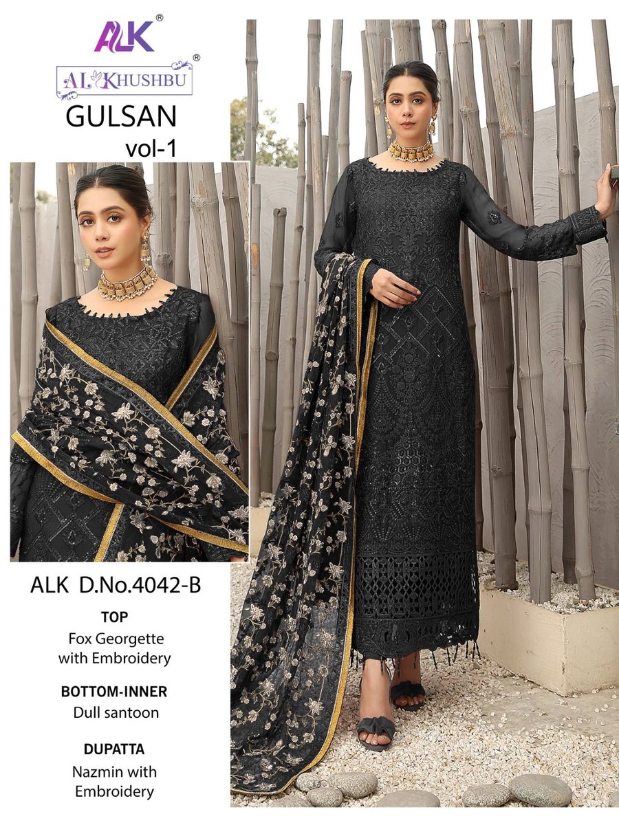 AL Khushbu Gulsan Vol-1 4042 Colors 3