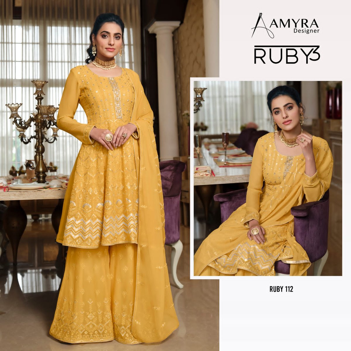 Amyra Designer Ruby Vol-3 110-113 Series 3