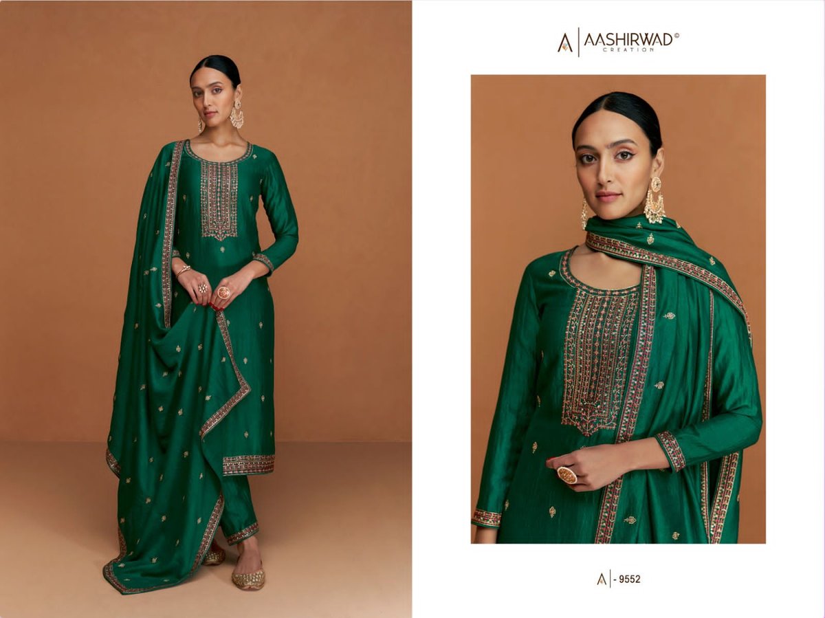 Aashirwad Creation Myra 9548-9553 Series 5