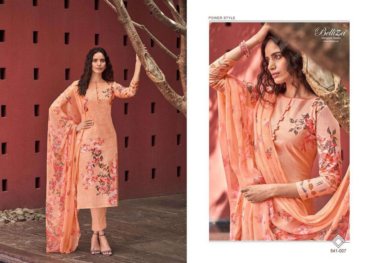 Belliza Designer Nakshatra Vol-4 541-001 to 541-010 Series 7